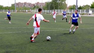 CRONICA DE PARTIDO FINAL COPA PRIMAVERA VALLECAS-MORATALAZ SABADO TARDE. 