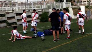 CRONICA DE PARTIDO FINAL COPA PRIMAVERA VALLECAS-MORATALAZ SABADO TARDE. 