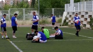 CRONICA DE PARTIDO FINAL COPA PRIMAVERA VALLECAS-MORATALAZ SABADO TARDE. 