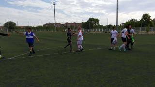 CRONICA DE PARTIDO FINAL COPA PRIMAVERA VALLECAS-MORATALAZ SABADO TARDE. 