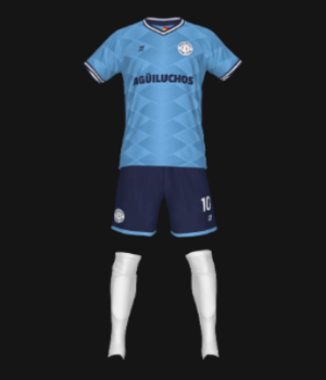 AGÜILUCHOS FC - uniforme 2
